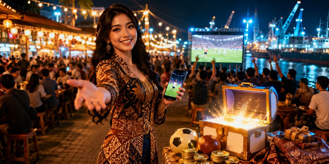 Pengguna Indonesia mendaftar akun dan mendapatkan bonus di platform rembotogel malam hari